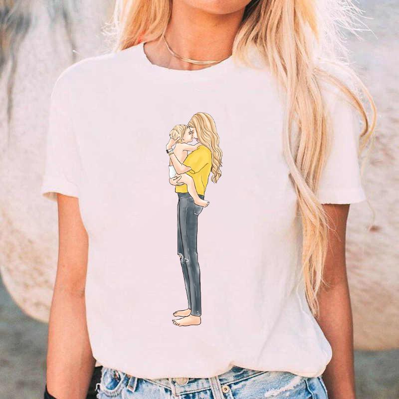 Женские футболки повседневные футболки с коротким рукавом летние женские мультяшные принты женская одежда женская графическая белая футболка женская футболка