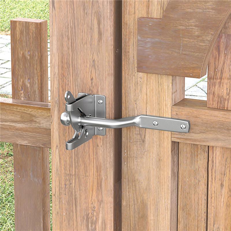 Металлический засов-защелка для правосторонних раздвижных дверей амбара