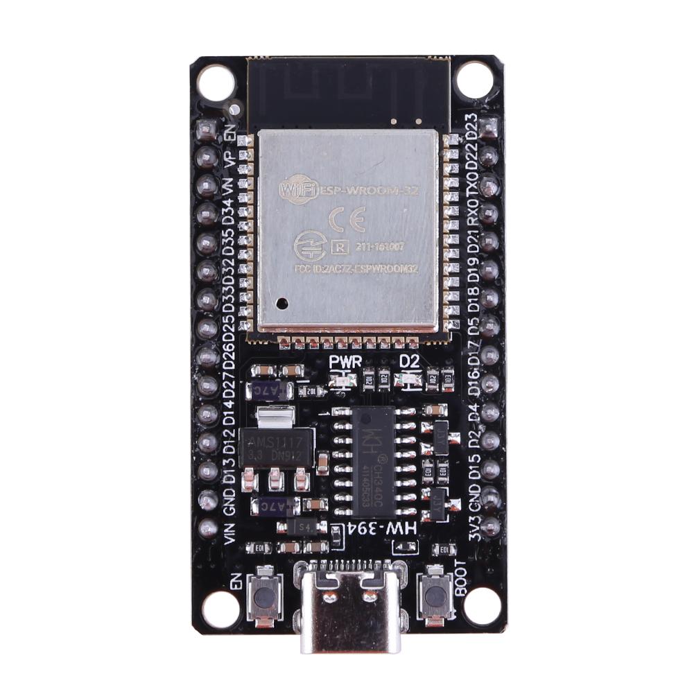 Плата разработки ESP32 WROOM-32 USB CP2102/ TYPE-C CH340C WiFi+Bluetooth Сверхнизкое энергопотребление Двухъядерный беспроводной модуль