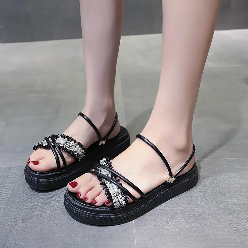 Корейская версия модной обуви Cross-cool Niche Roman Shoes для женщин 2024 года, универсальная и не утомляющая ноги