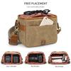 Waterproof 2 Way Camera Sling Bag Waist Pack Small Digital Gear Camera Bags for Photography Outdoor Shooting