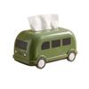 Creative Desktop Tissue Holder Retro Tissue Storage Case Cartoon Napkin Dispenser  Living Room