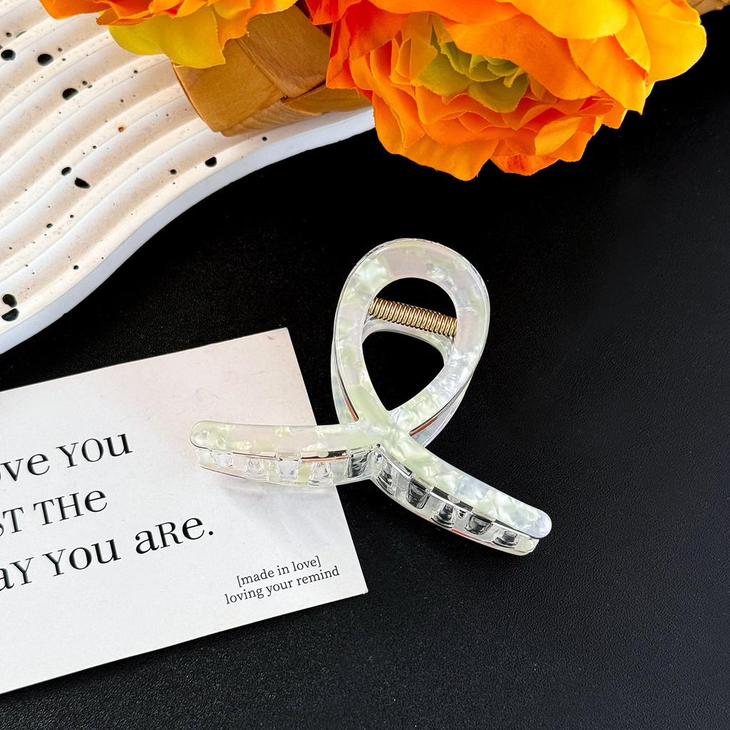 Шикарный большой зажим-краб для волос «Русалка» для изысканных высоких причесок и хвостиков разных цветов