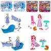 Disney Princess Frozen Mini Dolls Accessories Dress Up Play Mini Doll Play Sets Total 4 Sets Ages 3 and Up Multi / & Dolls/Houses Play/Pretend