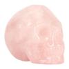 2 Inch Crystal Skull Head Hand Carved Polished Carving Skull Statue Miniature Skulls Ornaments for Meditation Relaxing