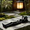 Gothic Style Lying Skeleton Incense Burner Lazy Skeleton Skull Incense Stick Holder  Centerpiece