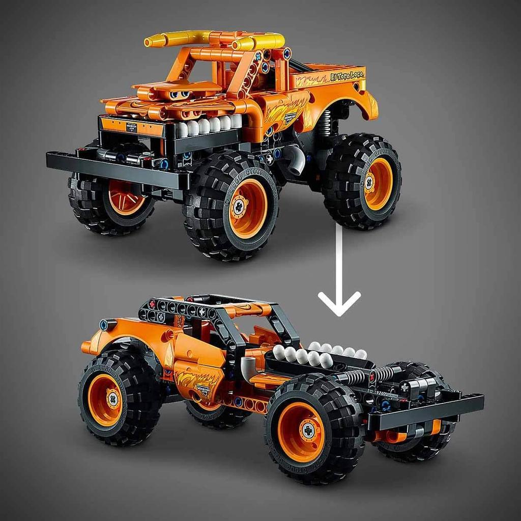 LEGO Technic Monster El Toro 42135 игрушечный блок подарок грузовик STEM образовательный мальчики возраст джем(TM) Локо(TM) 7+