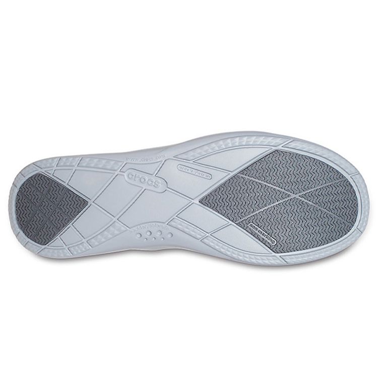 Crocs Низкие спортивные повседневные туфли Slip-On, мужские кроссовки светло-серые 207635-0DV