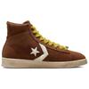 Barriers x Converse Pro Leather Универсальные Трендовые Высокие Кеды из Канваса Унисекс Коричневые