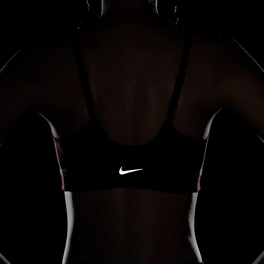 Nike Женский спортивный бюстгальтер с легкой поддержкой и легкой подкладкой, трансформируемый, HF5367-619