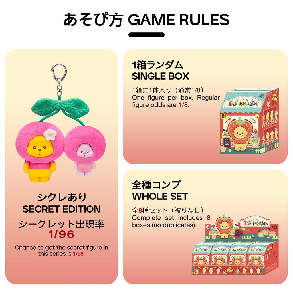 TOP TOY Серия Плюшевых Подвесок Disney Винни-Пух Гачапон Сюрприз Фигурка Пластиковая Модель Премиальная Игрушка из Мягкого Винила Подарок на День Рождения Винни-Пух