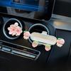Противоударный автомобильный держатель для телефона с кроликом на воздуховоде для девочек