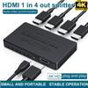 1 в 4 выхода 4K HDMI-разветвитель-переключатель HD-MI адаптер-переключатель 4-портовый концентратор 1080P видеораспределитель для ТВ-ПК, ноутбука, монитора, проектора