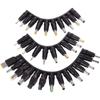 34 Pcs Universal Laptop Notebook DC Plug Set Jack Tips for 5.5 Mm X 2.1 Mm AC Power Adapter Connector Kits