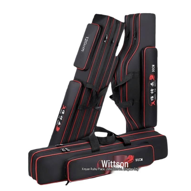 Многофункциональный водонепроницаемый рюкзак для хранения рыболовных снастей и удилищ