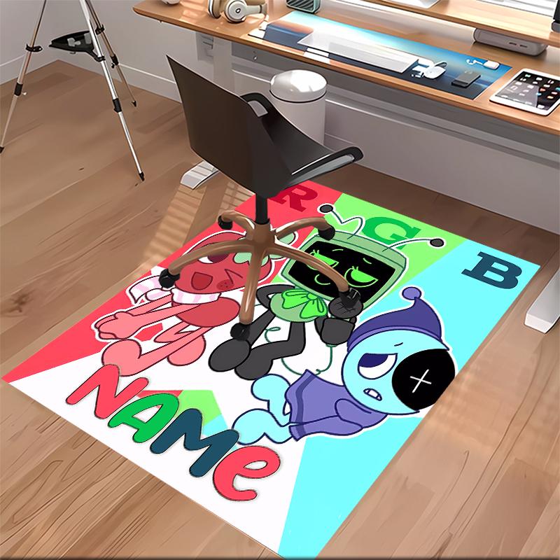 Custom personalization game Dandy's World Print Area Rug - Soft, Washable Non-Slip Indoor Mat,Living Room,Home&Office Decorative Rug