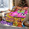 Scooby Pattern Blanket for Home Decoration, Bed, Sofa, Car Travel, Camping, Suitable for All Seasons, Birthday Christmas Gift