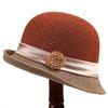 Top hat summer shade bucket hat temperament elegant fashion sun hat versatile hat women basin hat tide