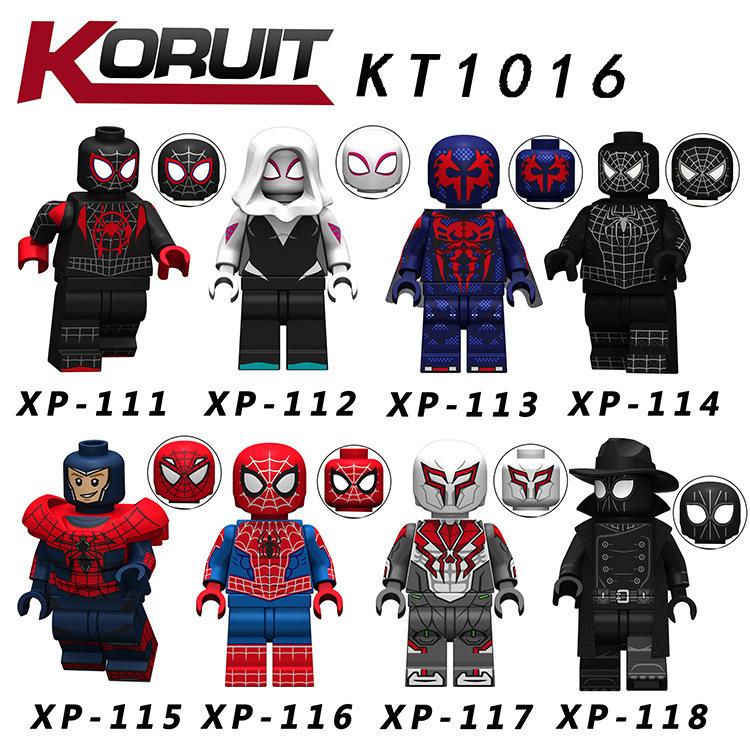 KT1016 Assorted Minifigure Building Blocks Kids Educational DIY Toy Set