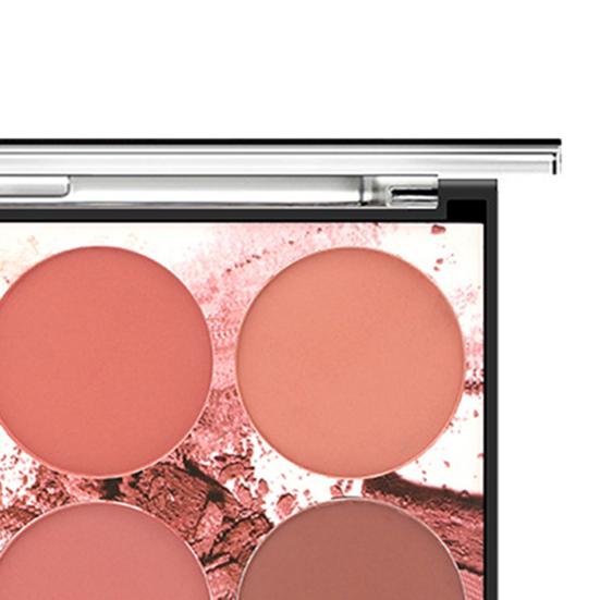 Пигментные смешиваемые принадлежности для макияжа, 8 цветов, шелковистая пудра, палитра румян для красоты для вечеринки