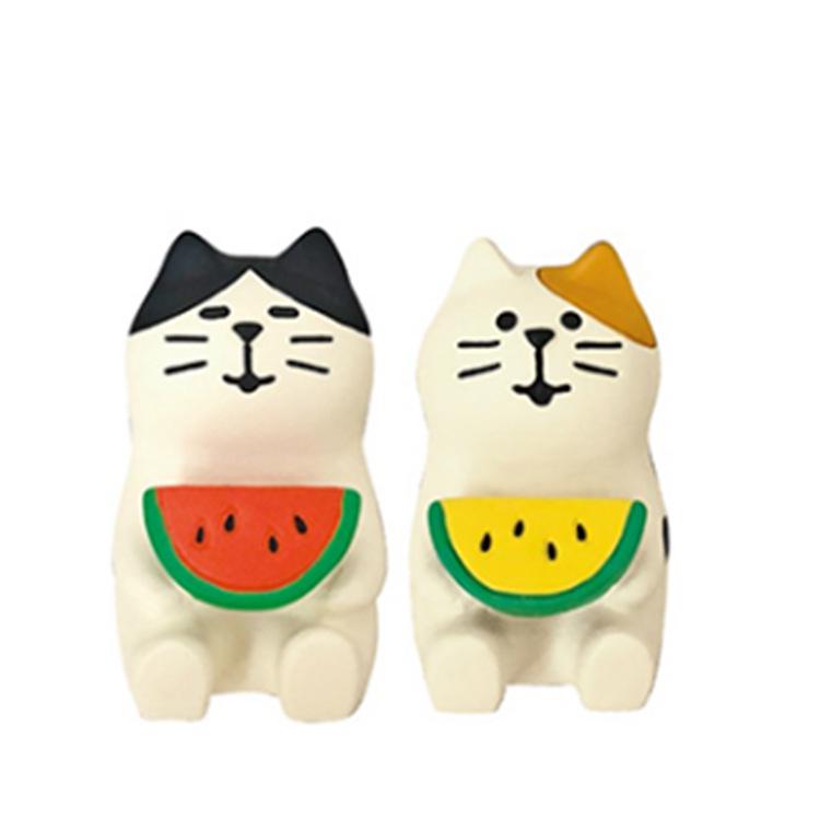 Японские ZAKKA Съедобные игрушки-арбузы для кошек - Милые летние миниатюры для фотосъемки
