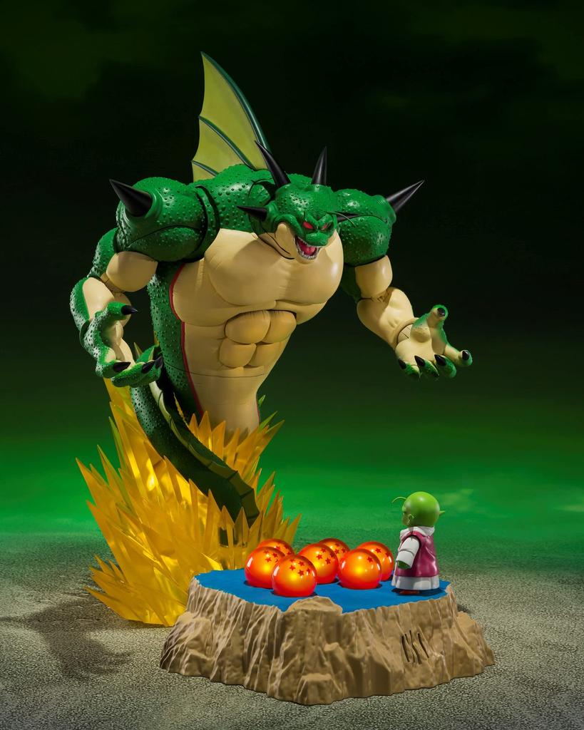 Tamashii Nations Dragon Ball Z Porunga Dende Светящийся набор Bandai Spirits Multicolor & (Настоящий Шенрон!!) SHFiguarts