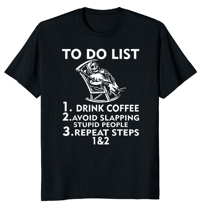 Футболка унисекс Drink Coffee Do List