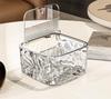 Hair Accessories Clear Organizer Acrylic Storage Box With Lid for Girls Home Desktop Jewelry Bathroom Accessories Storage Box