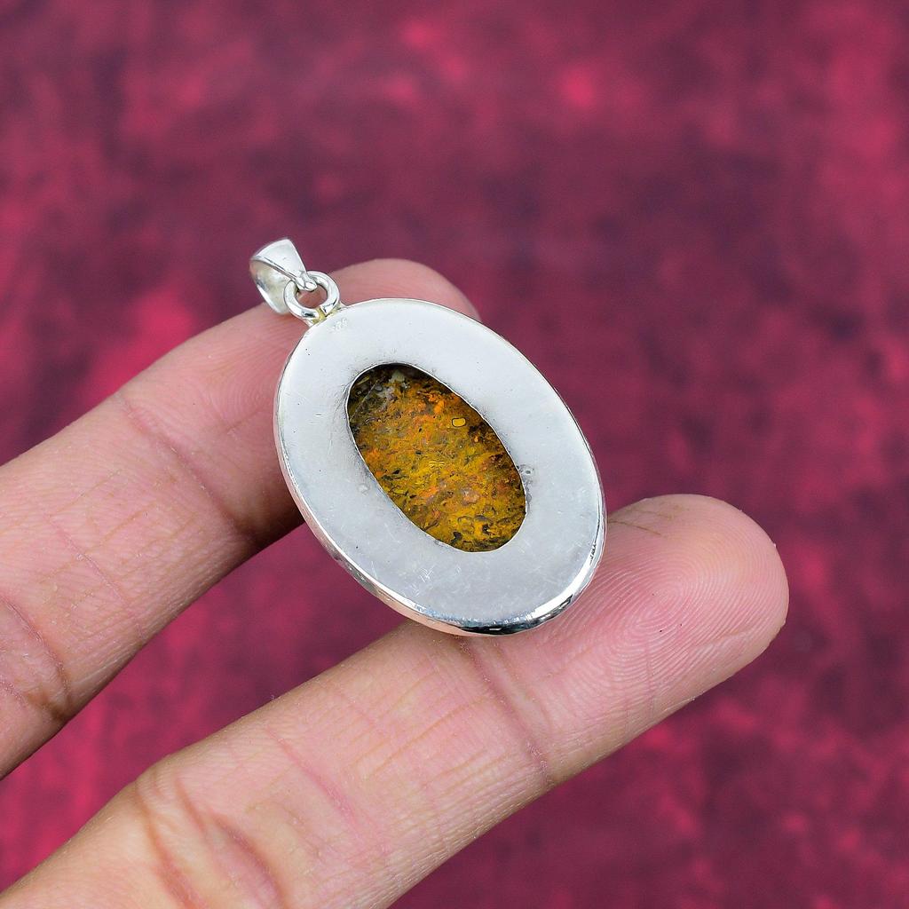 Подвеска «Шмель из яшмы», ювелирные изделия из стерлингового серебра 925 пробы с драгоценными камнями, подвеска ручной работы, на День матери