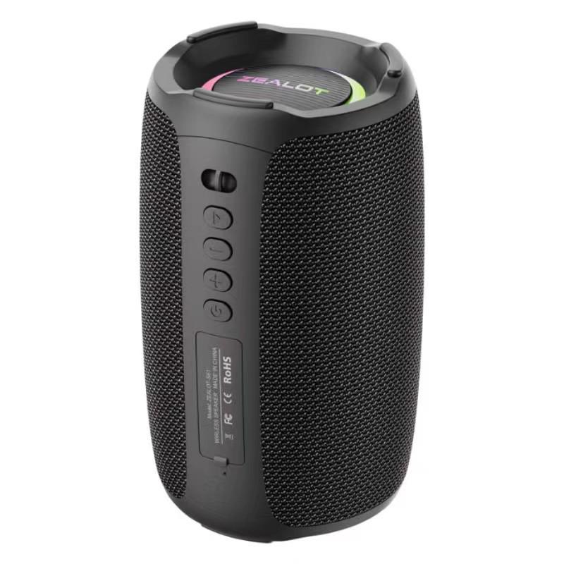 Водонепроницаемый Bluetooth-динамик Fanatic S61: TWS, сабвуфер, разноцветная подсветка, беспроводное соединение, компактный дизайн
