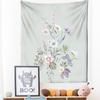 Простой цветочный художественный гобелен, свежий Ins, богемный стиль, хиппи, тапиз, настенный декор для дома и комнаты
