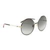 Gucci Metal Frame Round Sunglasses Women sunglasses GG0395S-001