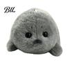 Soft Animal Pendant Cute Baby Seal Plush Keychain, Fluffy White Mini Bag Decorative Car Accessory Charm, Stuffed Ocean Key Ring for Backpack