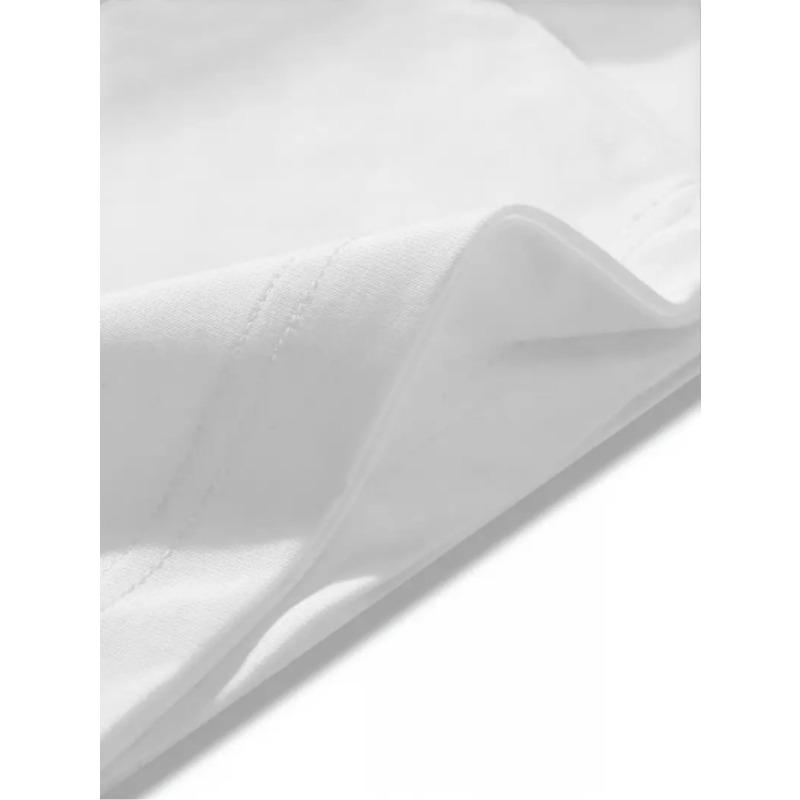 Men'S Plus Size Short Sleeve T-Shirt Summer Collection Featuring a Easy Graphic Logo Design
