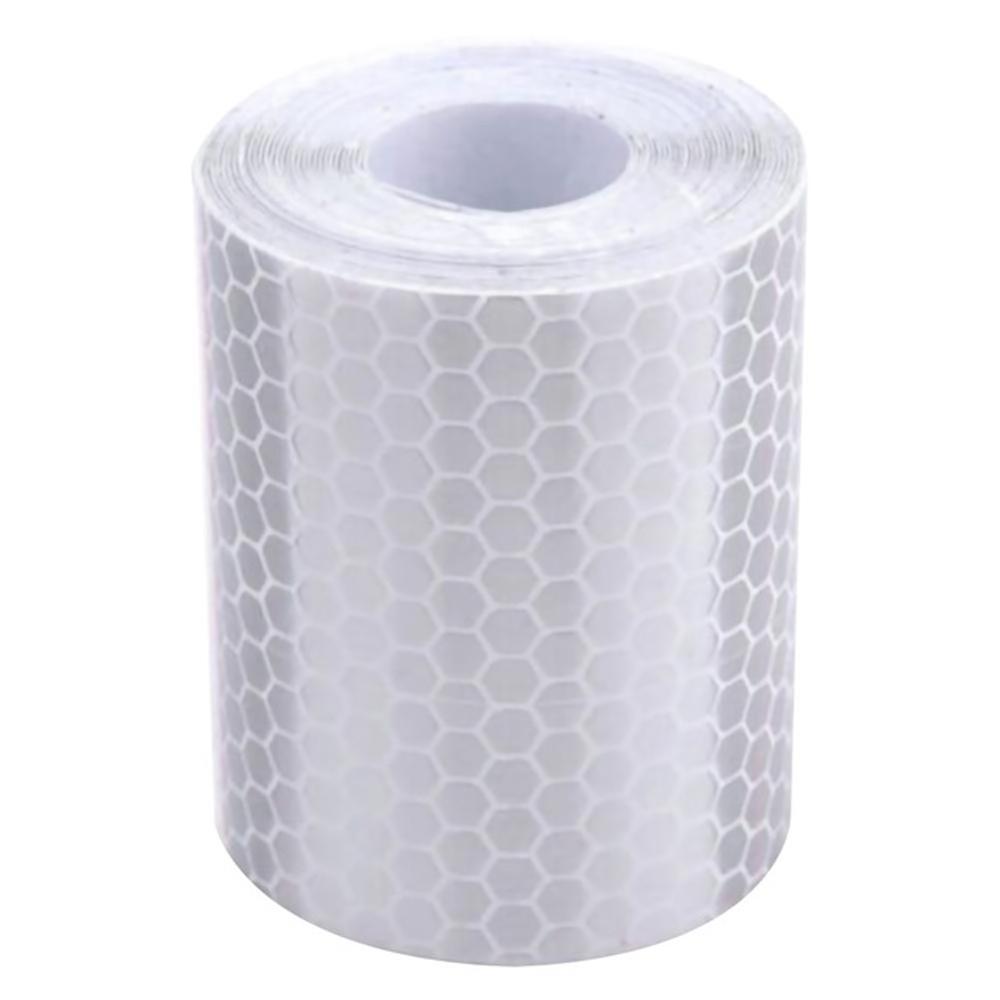 Sticker 5*100cm Safety Warning Tape Self Adhesive Reflective Strip Sticker Motorcycle Film