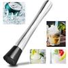 Stainless Steel Cocktail Muddler Mojito Muddlers Drink Muddler Ice Crushing Bar Ideal Bartender