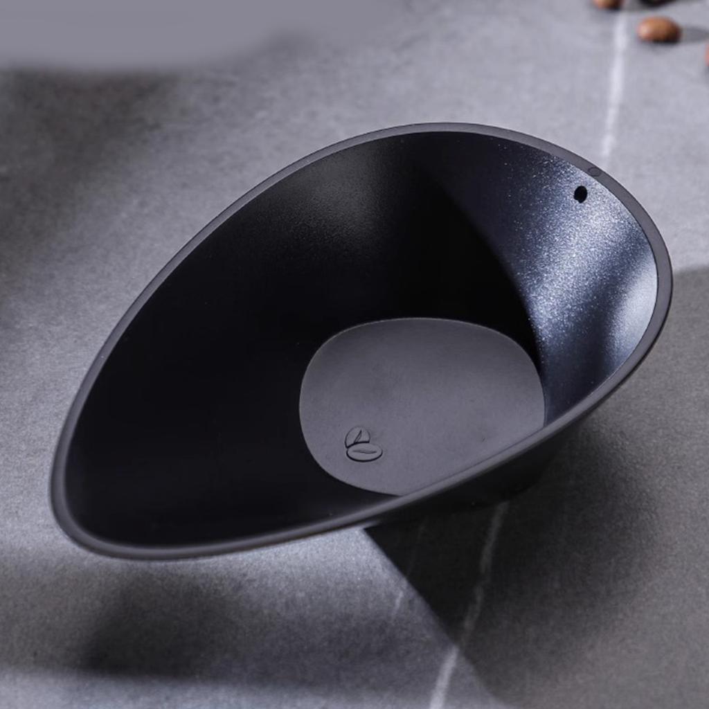 ABS Coffee Bean Storage Tray for Home and Cafe Use Coffee Powder Dish Dessert Shop Display Plate for Sample Presentation