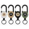 With Carabiner & 60cm Extendable Rope Steel Wire Portable Anti-lost Key