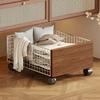 Large Capacity Rolling Storage Basket with Wheels Wire Basket Laundry Trolley  Bedroom