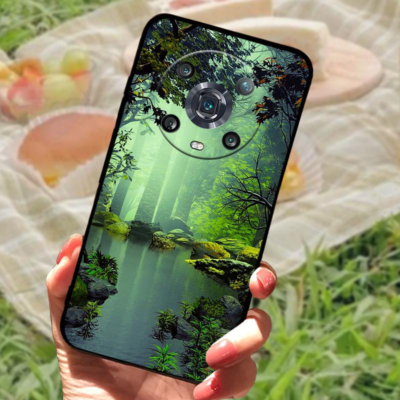 Чехол для Honor Magic 6 4 Lite 5G Модный ударопрочный силиконовый чехол для телефона Для Honor Magic 4 Pro 5G Honor X9B 5G Защитный Fundas
