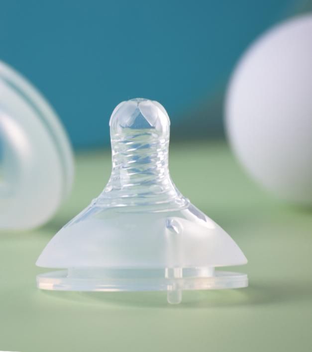 Детский силиконовый сосок, подходит для младенцев в возрасте 4-6 месяцев