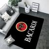 House Entrance Doormat Bacardis Rum Black Bat Hallway Carpet Living Room Rugs Non-slip Foot Carpets Bathroom Rug Floor Mats