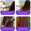 Hair Chalk Comb 6 Colors Washable Instant Hair Dye Comb Halloween Christmas Cosplay Party Disposable Temporary Hair Coloring Comb