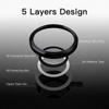 Metal Ring Lens Protector Tempered Glass Camera Cover For iPhone 16 15 14 13 12 11 Pro Max 16 Plus 13 Mini