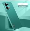 Для OPPO Reno 13 13 Pro Чехол для телефона с матовой металлической краской 'Streamer', противоударный, защита от отпечатков пальцев, с вырезами