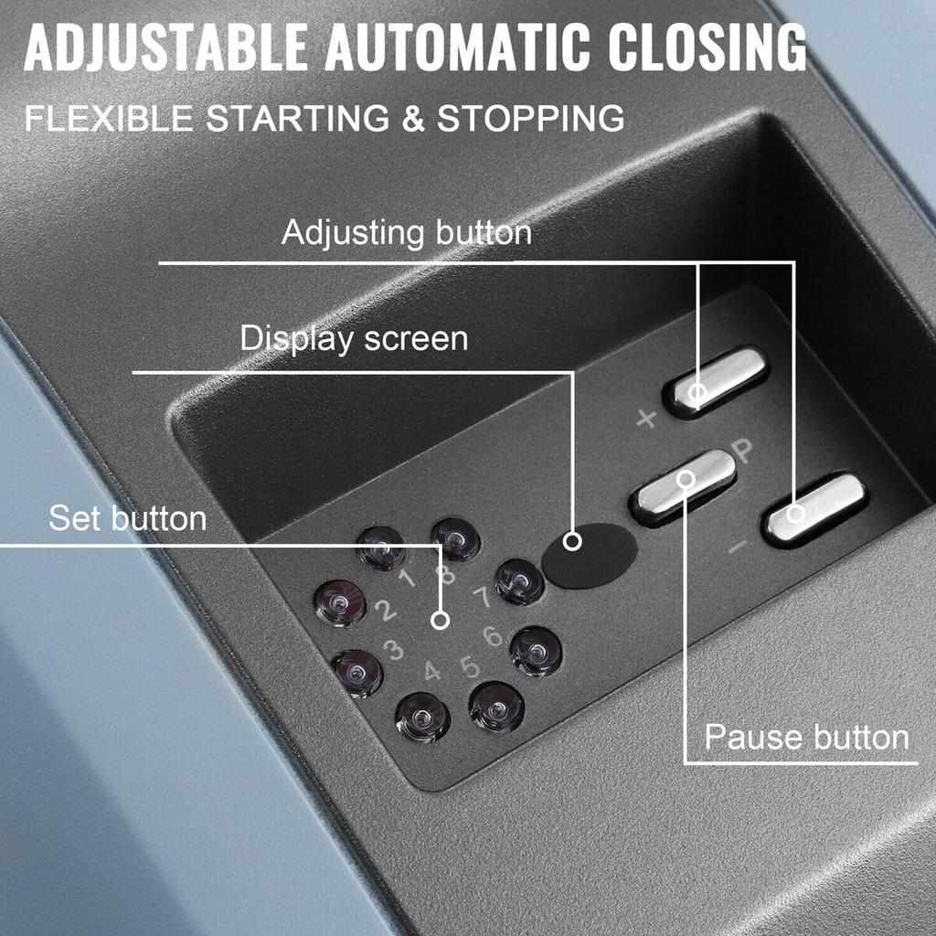 Roller Door Opener 1000N Garage Door Opener Operator Full Kit 150W Remote Control Electric Automatic Gate Openers Sliding Gates Kit