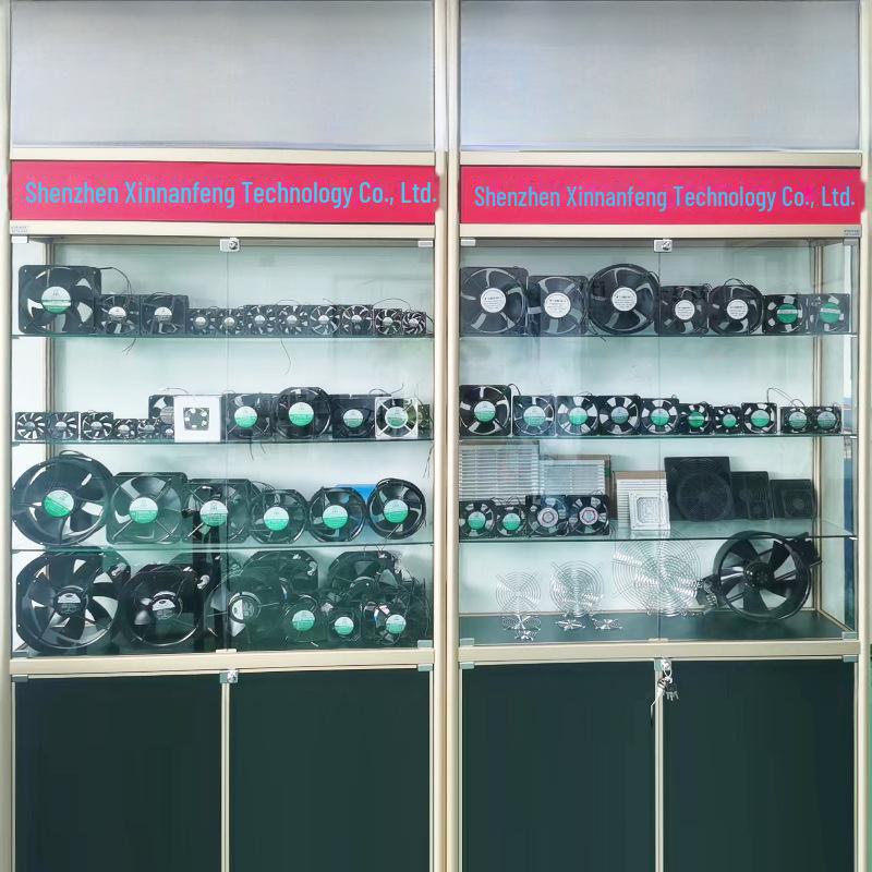 12038 DC Axial Cooling Fan for Industrial, Notebook, and Cabinet Use (12V/24V/48V)