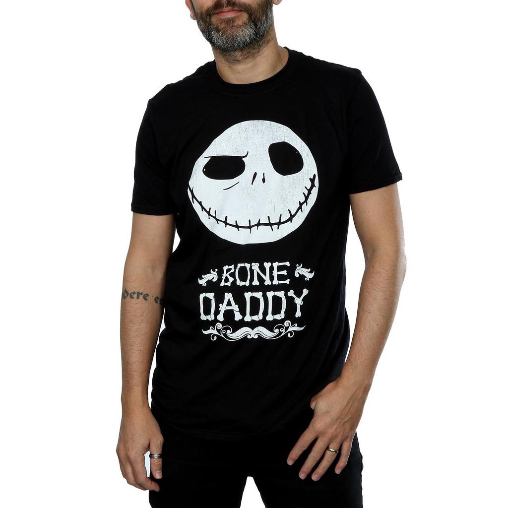Disney Mens Nightmare Before Christmas Bone Daddy T-Shirt