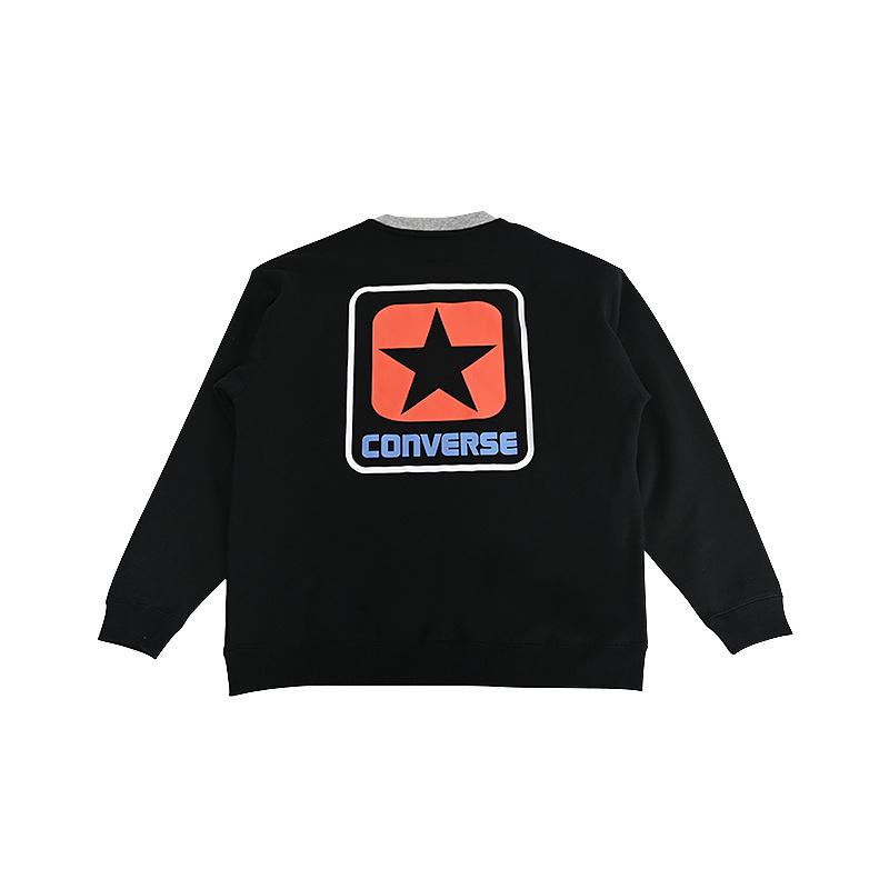 Converse Свободный крой, круглый вырез, контрастная отделка горловины 10028407-A01