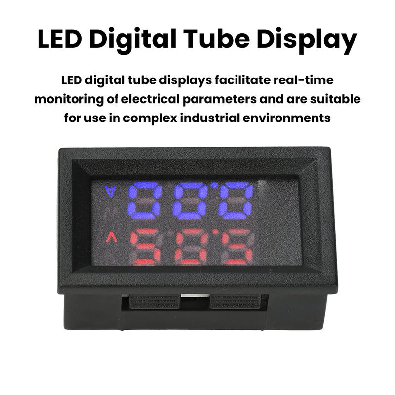 CM430 DC 4-30V Digital Voltmeter Ammeter 10A 0.28inch LED Dual Display Voltage Current Power Meter Tester Monitor